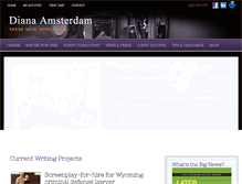 Tablet Screenshot of dianaamsterdam.com